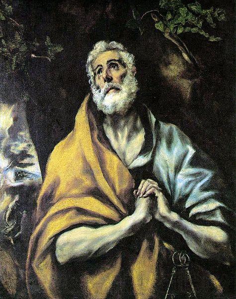 El Greco The Repentant Peter